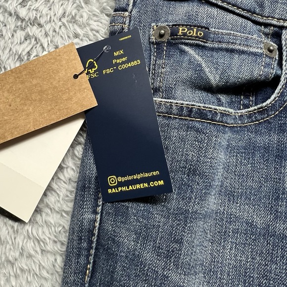 Polo Ralph Lauren Womens Jeans Blue Size 29 Tompkins Skinny Ankle Cropped Preppy - Picture 12 of 16